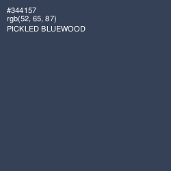 #344157 - Pickled Bluewood Color Image